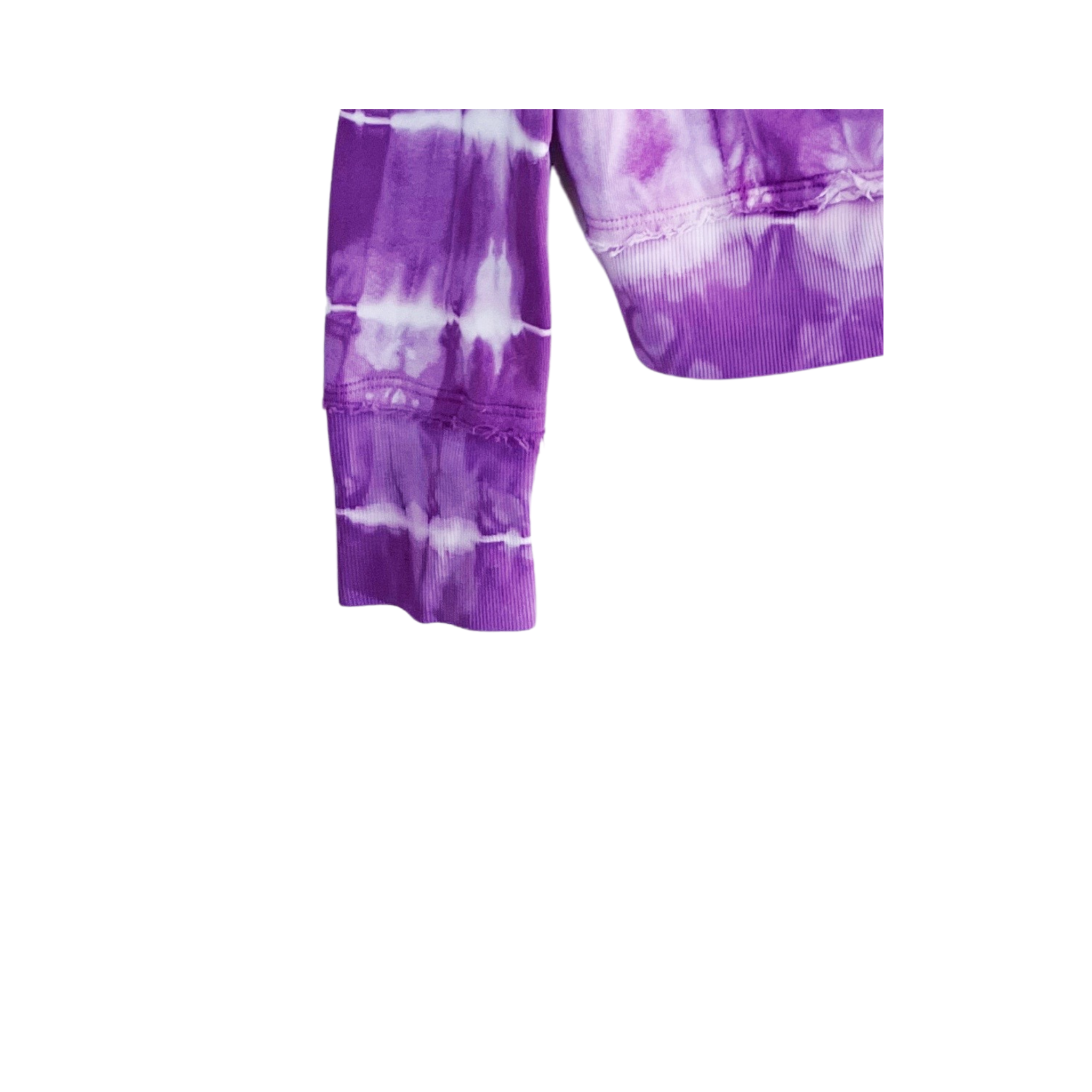 Women's Purple Tie Dye Hoodie