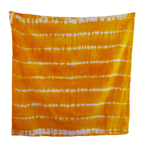 XL Yellow Tie Dye Tea Towel