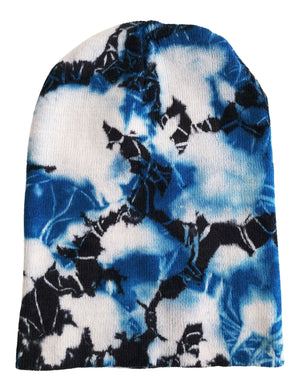 Mens Beanie Hat Tie Dye Winter Hat
