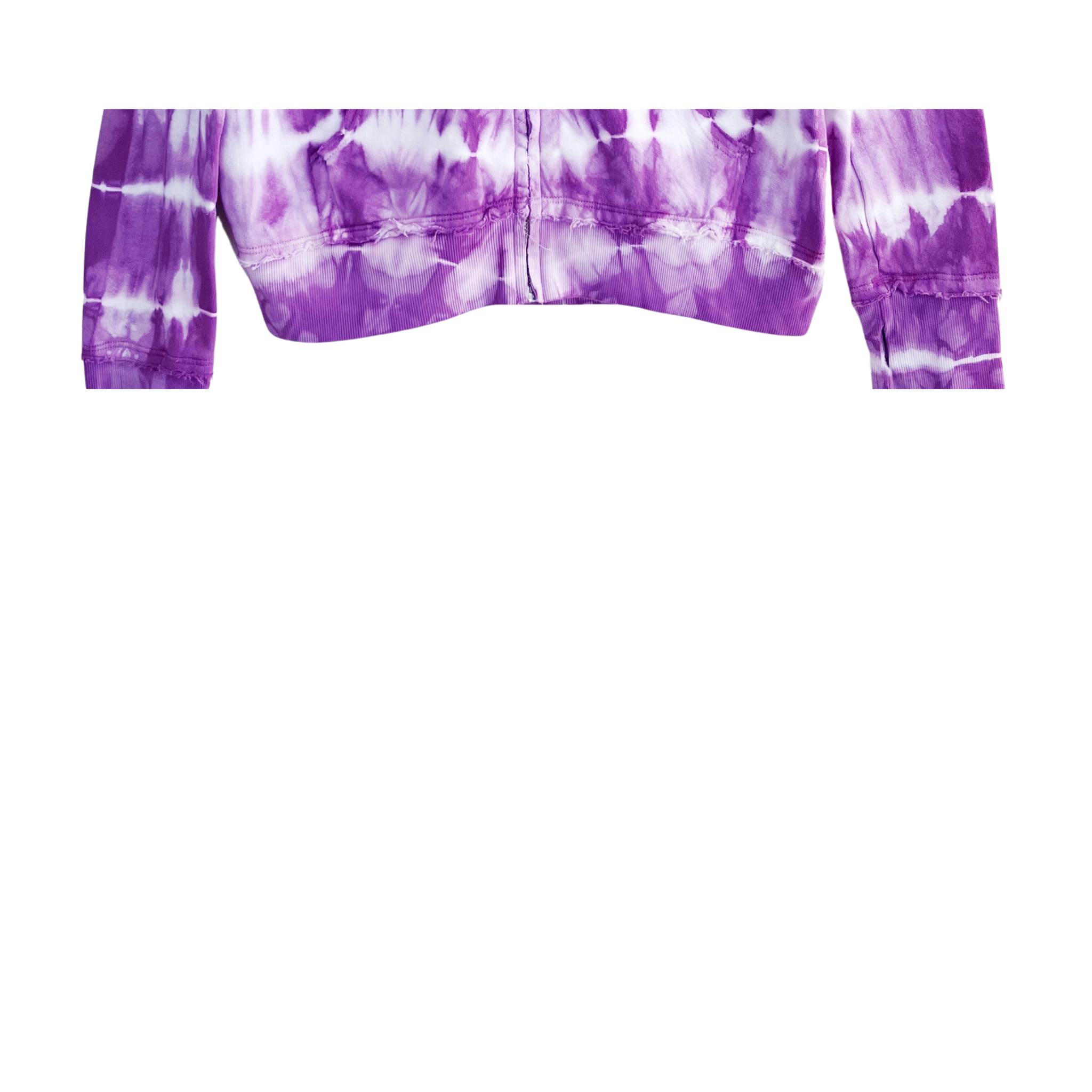 Women's Purple Tie Dye Hoodie